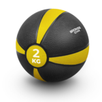 Медбол резиновый BRONZE GYM, 2 кг.