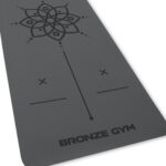 Коврик для йоги и пилатеса BRONZE GYM,183x68x0,5см. — изображение 8